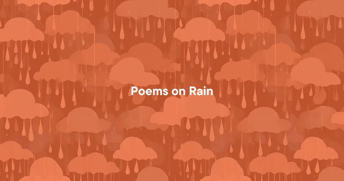 Kissed by Rain: Poems About Rain and the World It Creates